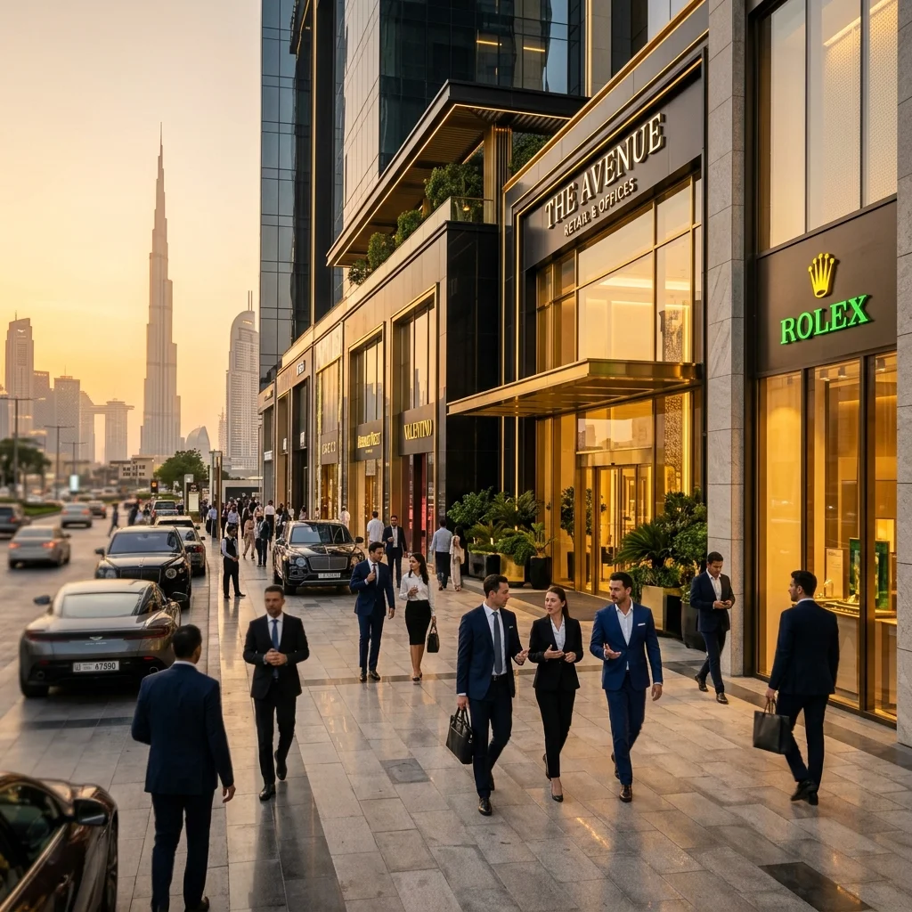 Dubai Downtown commercial district showcasing Mainland business environment